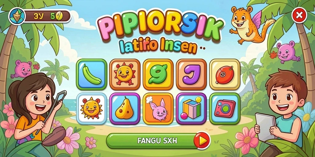 Berbagai karakter menarik untuk dipilih dalam permainan.