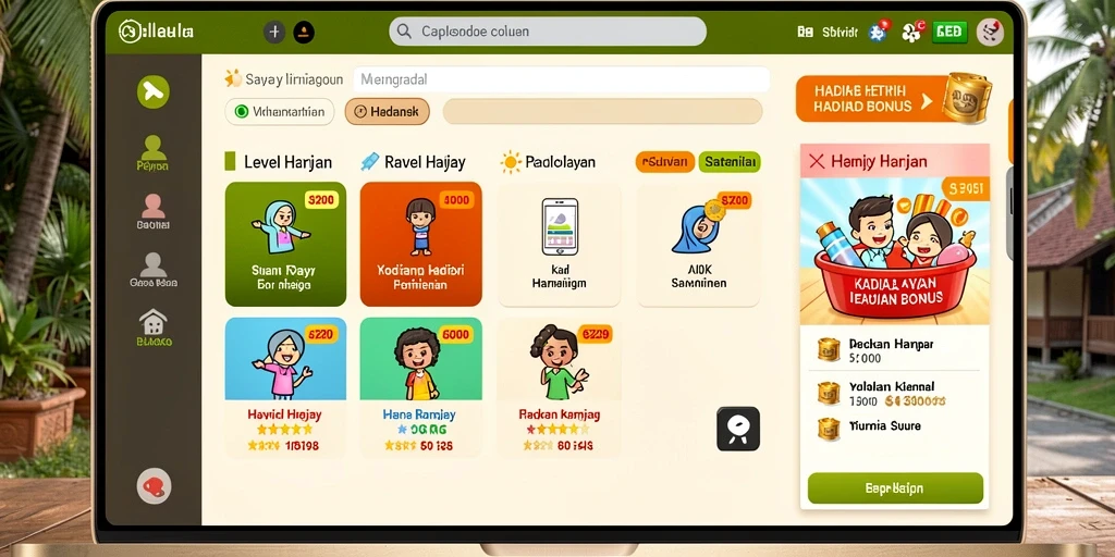 Fitur komunitas yang memungkinkan interaksi antar pemain.