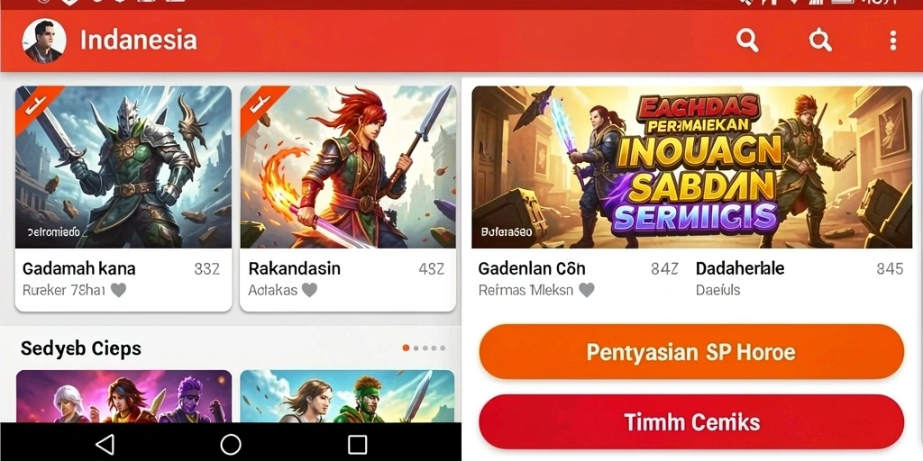 Berbagai tantangan menarik setiap hari.